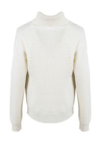 Silvian Heach Sweter | CVA22045LU | Kobieta | Kremowy. Typ kołnierza: golf. Kolor: kremowy. Materiał: poliester, wełna, akryl, nylon, wiskoza. Wzór: ze splotem #8