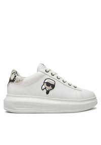 Karl Lagerfeld - KARL LAGERFELD Sneakersy KL62528F Biały. Kolor: biały. Materiał: skóra #1