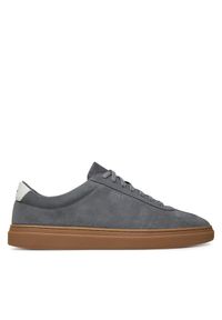 BOSS Sneakersy Kieran 50548715 Szary. Kolor: szary. Materiał: skóra