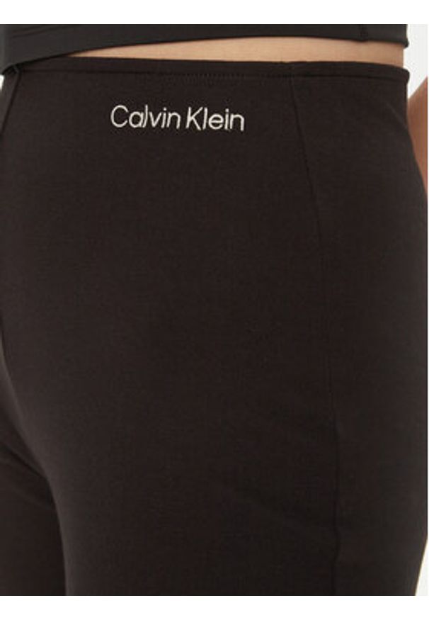 Calvin Klein Jeans Legginsy Milano J20J225089 Czarny Slim Fit. Kolor: czarny. Materiał: syntetyk