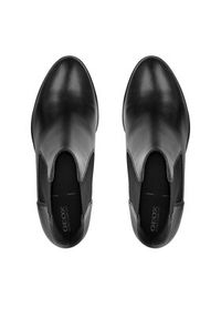 Geox Botki D Walk Pleasure 85 D35TFC 00043 C9999 Czarny. Kolor: czarny. Materiał: skóra #4