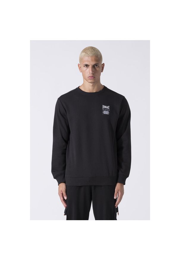 EVERLAST - Girocollo Felpa. Kolor: czarny