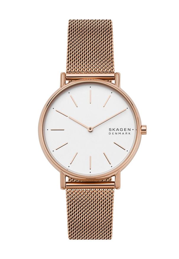 Skagen - Zegarek SKW2784. Kolor: złoty. Materiał: materiał