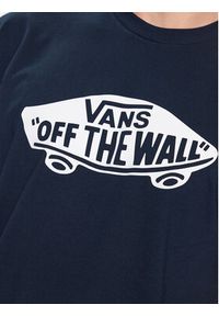 Vans T-Shirt Style 76 Ss Tee VN00004X Granatowy Classic Fit. Kolor: niebieski. Materiał: bawełna #4