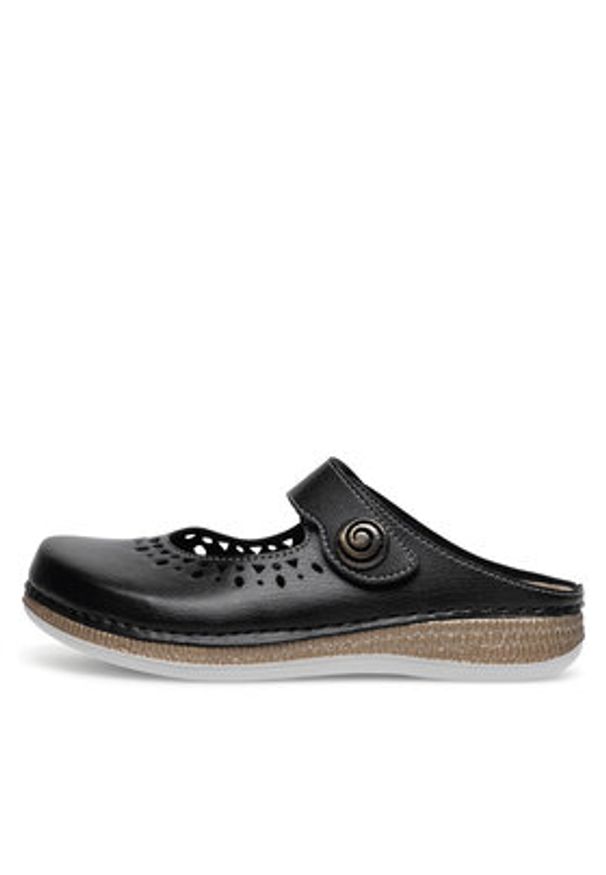 Inblu Klapki MK050100 Czarny. Kolor: czarny. Materiał: syntetyk