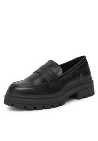 DeeZee Loafersy 58682-8 Czarny. Kolor: czarny. Materiał: skóra