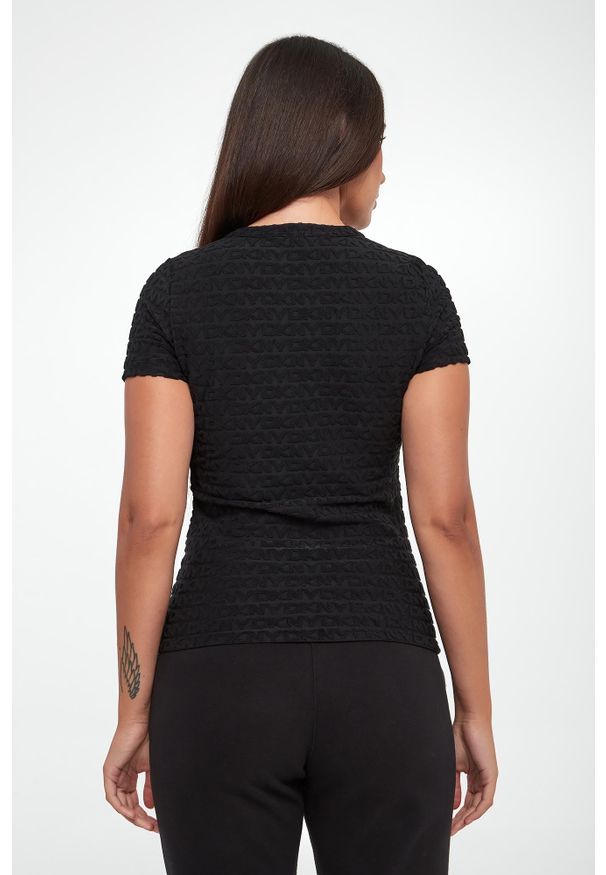 T-shirt damski logowany DKNY