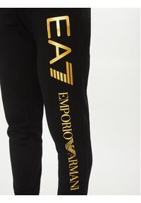 EA7 Emporio Armani Spodnie dresowe 7M000571 AF13512 MC004 Czarny Regular Fit. Kolor: czarny. Materiał: bawełna #5