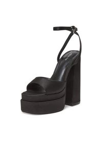 DeeZee Sandały ZALE3543-1A Czarny. Kolor: czarny. Materiał: materiał