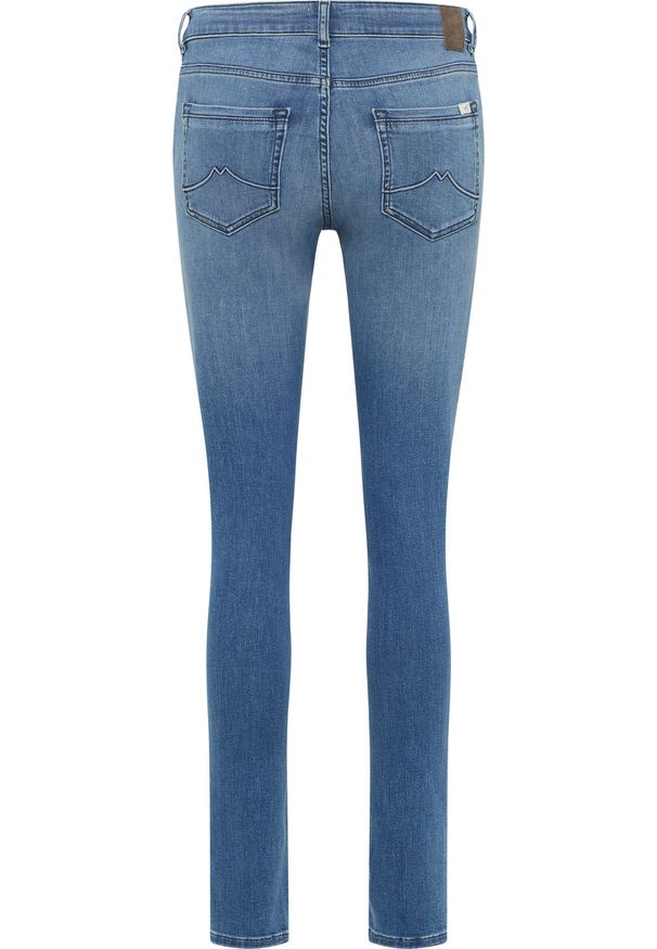 Mustang - MUSTANG SHELBY SKINNY DAMSKIE SPODNIE JEANSOWE JEANSY DŻINSY DENIM BLUE 1013581 5000 502