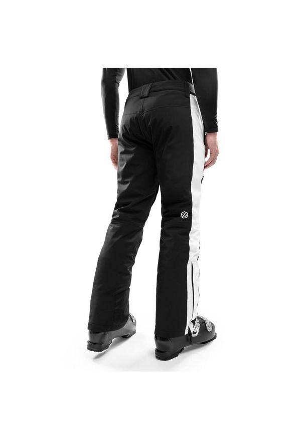 SIROKO - Męskie spodnie narciarskie Sporty zimowe Siroko P3 Baridi. Kolor: czarny. Materiał: materiał, softshell. Sezon: zima. Sport: narciarstwo