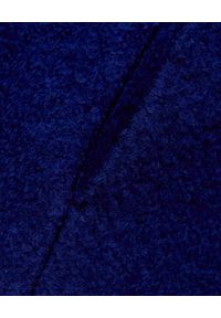 CHAOS BY MARTA BOLIGLOVA - Kobaltowy płaszcz z wiązaniem. Kolor: niebieski. Materiał: wełna #3
