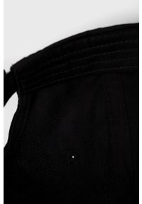 Emporio Armani czapka bawełniana 627866.2R554 kolor czarny z aplikacją. Kolor: czarny. Materiał: bawełna. Wzór: aplikacja #4