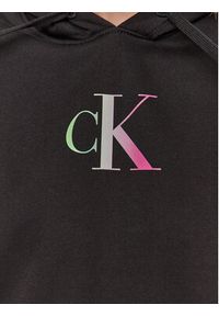 Calvin Klein Jeans Bluza Gradient J20J222346 Czarny Regular Fit. Kolor: czarny. Materiał: bawełna, syntetyk. Wzór: gradientowy