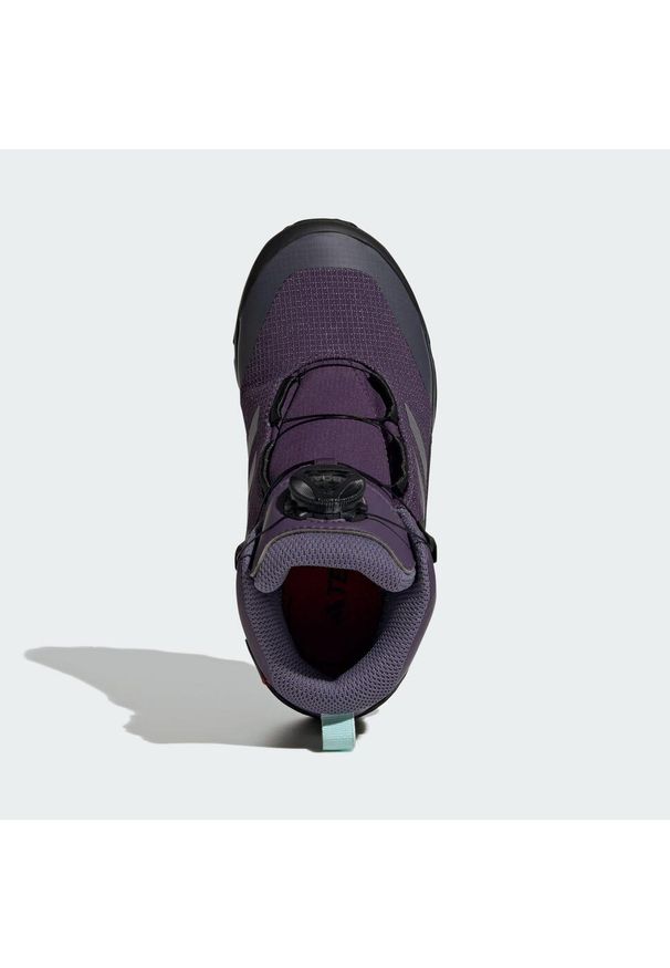 Adidas - Buty Terrex Winter Mid BOA RAIN.RDY Hiking. Kolor: fioletowy, szary, wielokolorowy, czarny. Materiał: materiał. Sezon: zima. Styl: sportowy