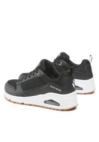 skechers - Skechers Sneakersy Uno Inside Matters 155005/BKW Czarny. Kolor: czarny. Materiał: materiał #4