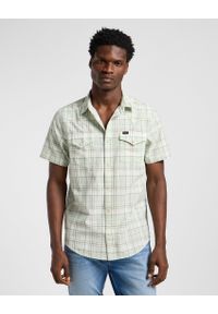 Lee - MESKA KOSZULA LEE SS WESTERN SHIRT MERCANTILE SAGE OM 112364120 #5
