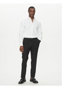 Hugo - HUGO Koszula Koey 50539766 Biały Slim Fit. Kolor: biały. Materiał: bawełna #5