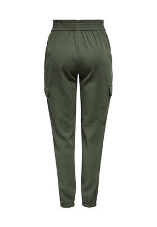 only - ONLY Joggery Aris 15245364 Zielony Relaxed Fit. Kolor: zielony. Materiał: wiskoza