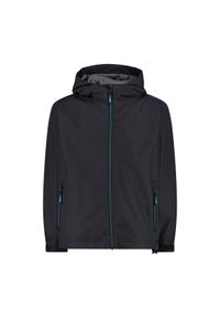 Kurtka z kapturem dla dziecka CMP. Typ kołnierza: kaptur. Kolor: niebieski, wielokolorowy, czarny. Materiał: softshell. Styl: sportowy #1
