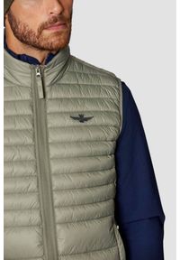 Aeronautica Militare - AERONAUTICA MILITARE Zielony bezrękawnik Ultralight Quilted Vest. Kolor: zielony. Długość rękawa: bez rękawów #5