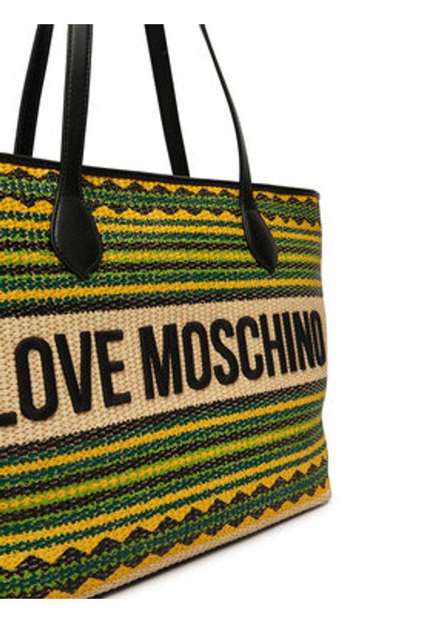 Love Moschino - LOVE MOSCHINO Torebka JC4348PP0OKN300A Kolorowy. Wzór: kolorowy