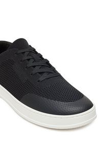 Calvin Klein Sneakersy Low Top Lace Up Knit HM0HM01726 Czarny. Kolor: czarny. Materiał: materiał #3