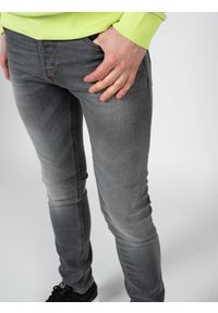 Diesel Jeansy "Tepphar-X" | 00SWID-RM061-02 | Mężczyzna | Szary. Okazja: na co dzień. Kolor: szary. Wzór: aplikacja. Styl: elegancki, casual #3