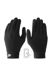 4f - Rękawice uniseks 4F. Kolor: czarny #1