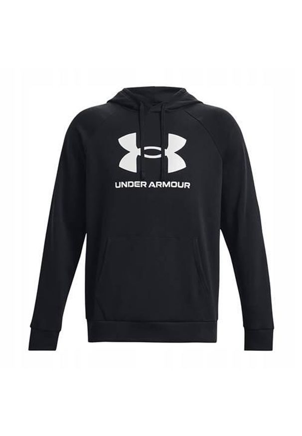 Bluza sportowa męska Under Armour 1379758001. Typ kołnierza: kaptur. Kolor: biały, czarny, wielokolorowy