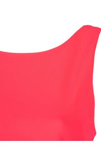 Armani Exchange Sukienka | 3GYA32 YNJLZ | Kobieta | Różowy. Okazja: na co dzień. Kolor: różowy. Materiał: poliester, elastan. Długość rękawa: na ramiączkach. Typ sukienki: proste. Styl: casual. Długość: mini