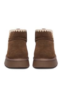 Badura Śniegowce EO-ANDI-TS6295-01 Brązowy. Kolor: brązowy. Materiał: zamsz, skóra #9