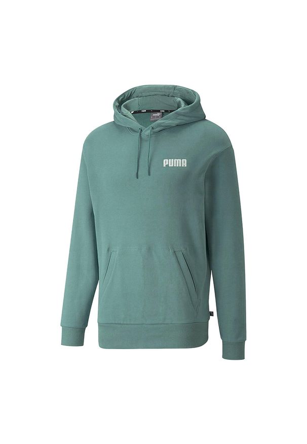 Puma Bluza Ess 84722909. Kolor: niebieski. Materiał: dresówka