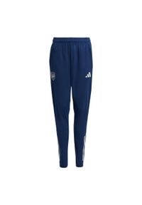 Adidas - Spodnie Arsenal Tiro 25 Competition Training Kids. Kolor: niebieski. Materiał: dresówka. Sport: fitness