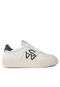Stuart Weitzman Sneakersy Crtsde Lgo Snr SH305 Biały. Kolor: biały. Materiał: skóra #1