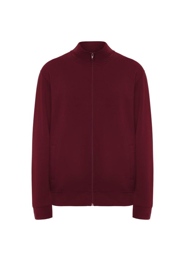 ROLY - Kurtka Dresowa Unisex Dla Dorosłych Ulan. Kolor: czerwony. Materiał: dresówka. Sport: turystyka piesza