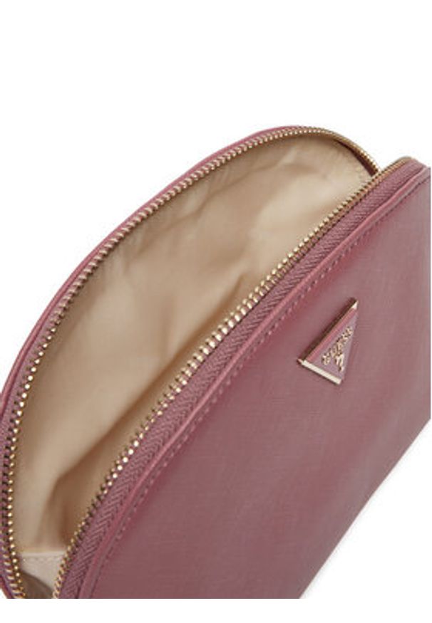 Guess Kosmetyczka Not Coordinated (SA) Accessories PW1574 P3370 Różowy. Kolor: różowy. Materiał: skóra