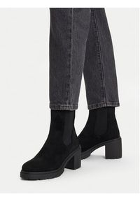 Jenny - JENNY Botki CEO-HY13291-1 Czarny. Kolor: czarny. Materiał: materiał #3