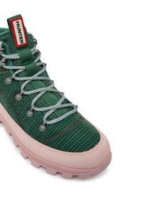 Hunter Trapery Womens Travel Explorer Boot WFS2336REN Zielony. Kolor: zielony. Materiał: materiał #4