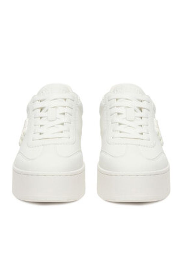 Nine West Sneakersy EO-SS26-3C602 Biały. Kolor: biały. Materiał: skóra
