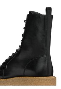 Geox Trzewiki D Elidea D36VEB 00043 C9997 Czarny. Kolor: czarny. Materiał: skóra #3