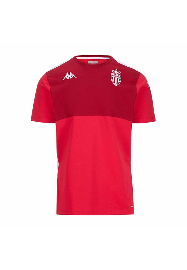 Kappa - Koszulka AS Monaco Ayba 8 2024/25. Kolor: czerwony. Sport: piłka nożna