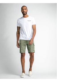 Petrol Industries T-Shirt M-1030-TSR686 Biały Regular Fit. Kolor: biały. Materiał: bawełna #3