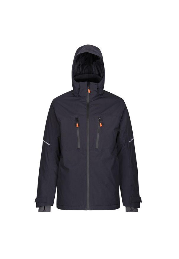 Regatta - Ocieplana Kurtka Męska. Kolor: szary, wielokolorowy, czarny. Sport: turystyka piesza