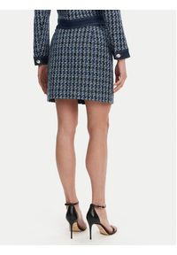 Morgan Spódnica mini 251-JIKI Niebieski Regular Fit. Kolor: niebieski. Materiał: syntetyk #2