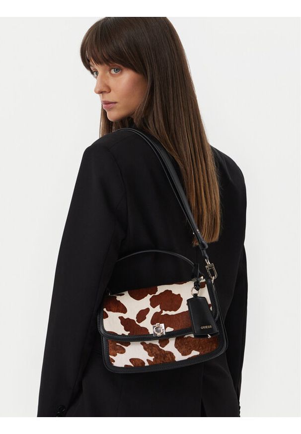 Guess Torebka Audrey HWRG97 34210 Kolorowy. Wzór: kolorowy. Materiał: skórzane