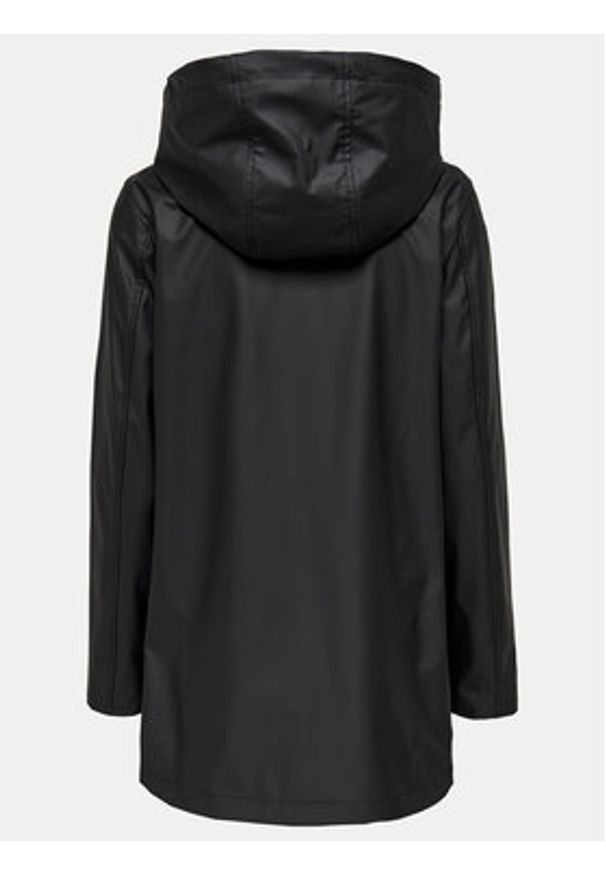 only - ONLY Kurtka przeciwdeszczowa Elisa 15261734 Czarny Regular Fit. Kolor: czarny. Materiał: syntetyk