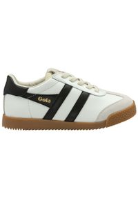 Dziecięce skórzane trenery Gola Elan. Okazja: na co dzień. Kolor: czarny, wielokolorowy, biały. Materiał: skóra. Sezon: lato #1