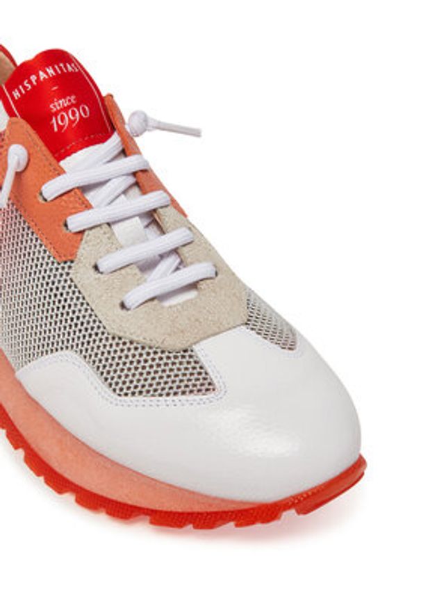 Hispanitas Sneakersy BHV253869 Koralowy. Kolor: pomarańczowy. Materiał: materiał