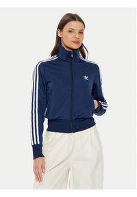 Adidas - adidas Bluza adicolor Classics Firebird JC8263 Granatowy Regular Fit. Kolor: niebieski. Materiał: syntetyk